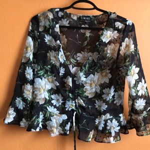 Floral blouse